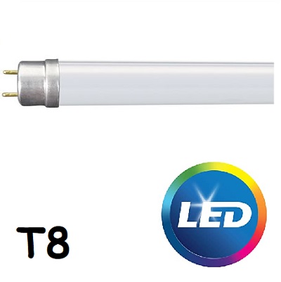 Neon LED T8 90cm 14W Luce Fredda 1200 Lumen